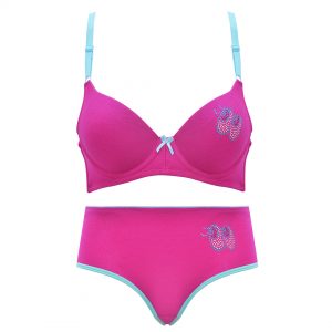 270190-Cynthia Bra Set 3/4 Cup Ada Kawat manik Mata