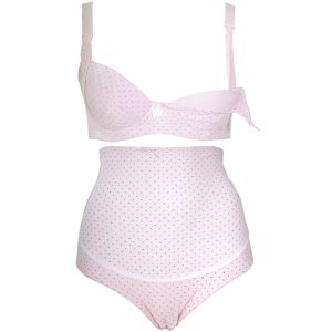 270187 Cynthia Bra Menyusui Set Panty Motif Polkadot