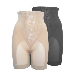 Cynthia Camelia Longleng Corset HighWaist Korset Pelangsing Perut dan Paha Bahan Powernet Renda Stretchable - 560445