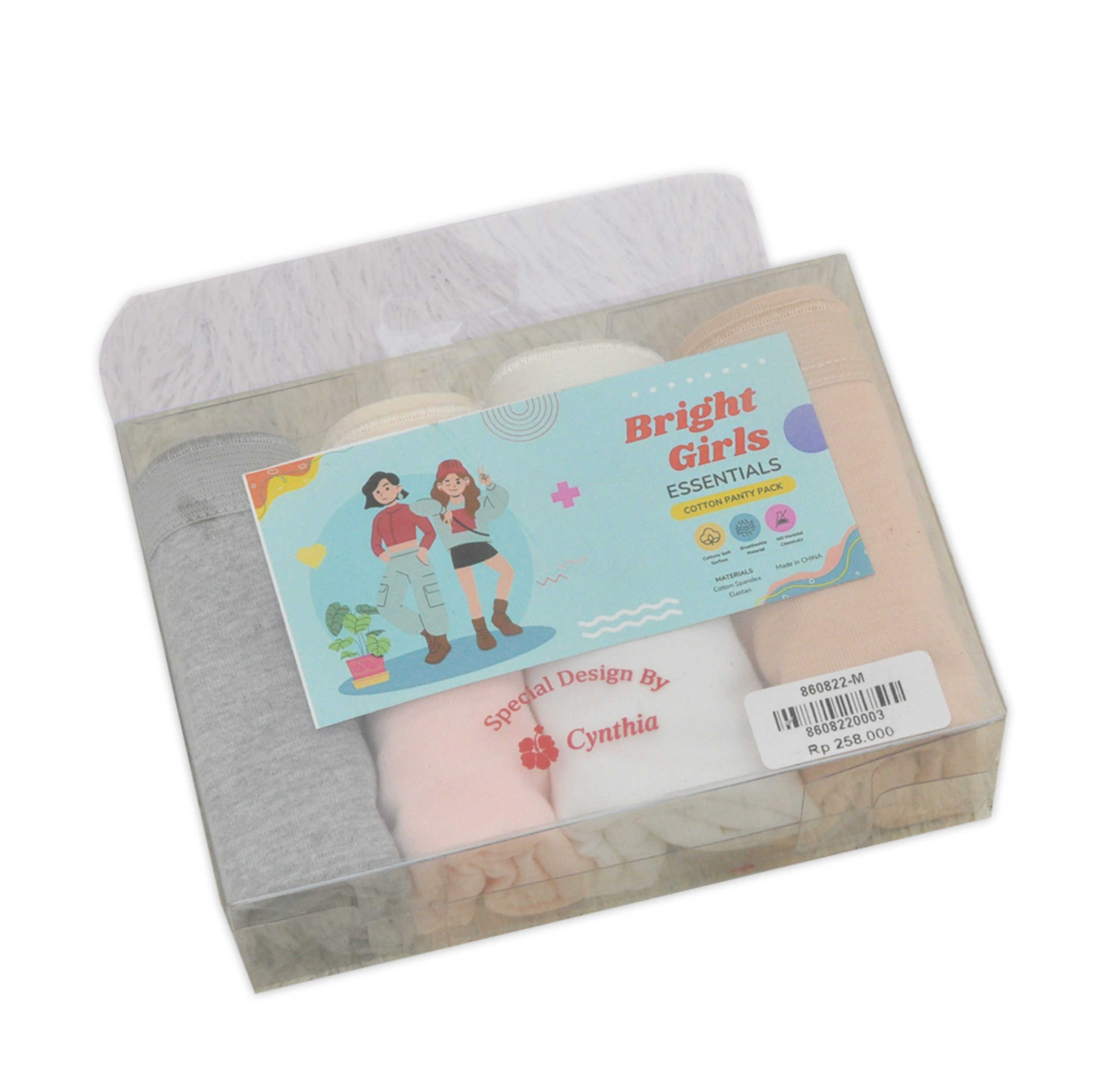 Cynthia Panty Cotton Bright Girl Essentia 4 In 1 Size M - 860822 - Image 2