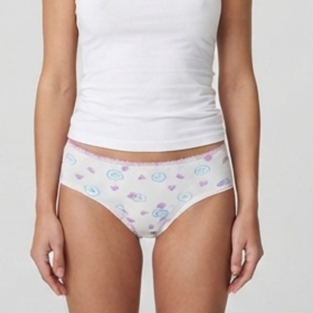 Cynthia Panty Pack Midi Motif Campur Karet Pinggang Free Size - 860823 - Image 5