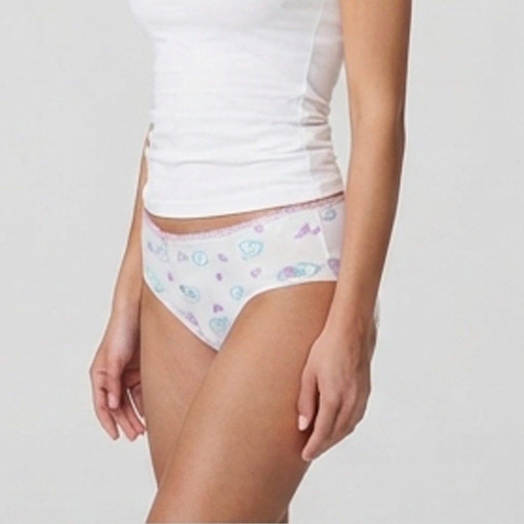 Cynthia Panty Pack Midi Motif Campur Karet Pinggang Free Size - 860823 - Image 4