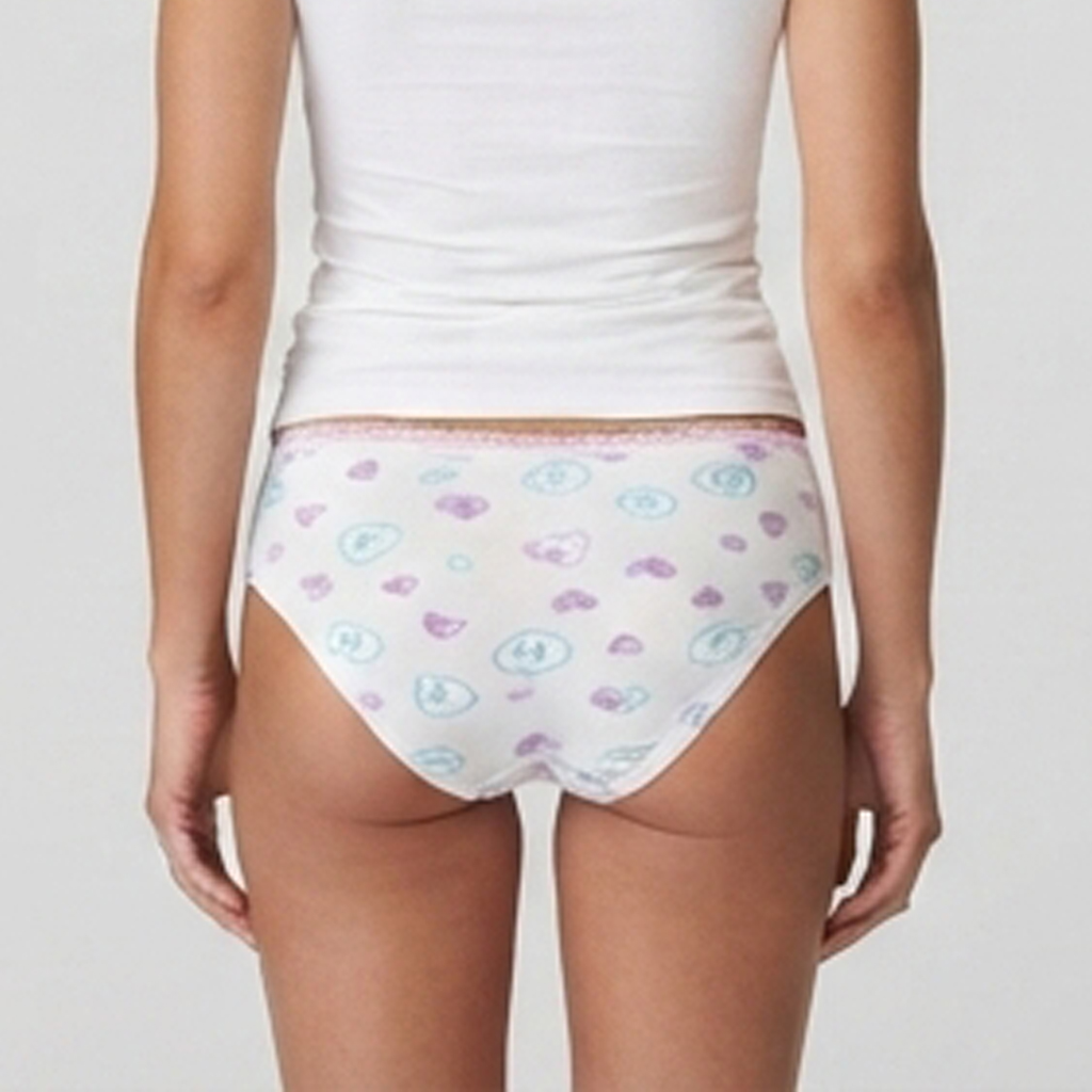 Cynthia Panty Pack Midi Motif Campur Karet Pinggang Free Size - 860823 - Image 2